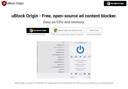 ublock origin